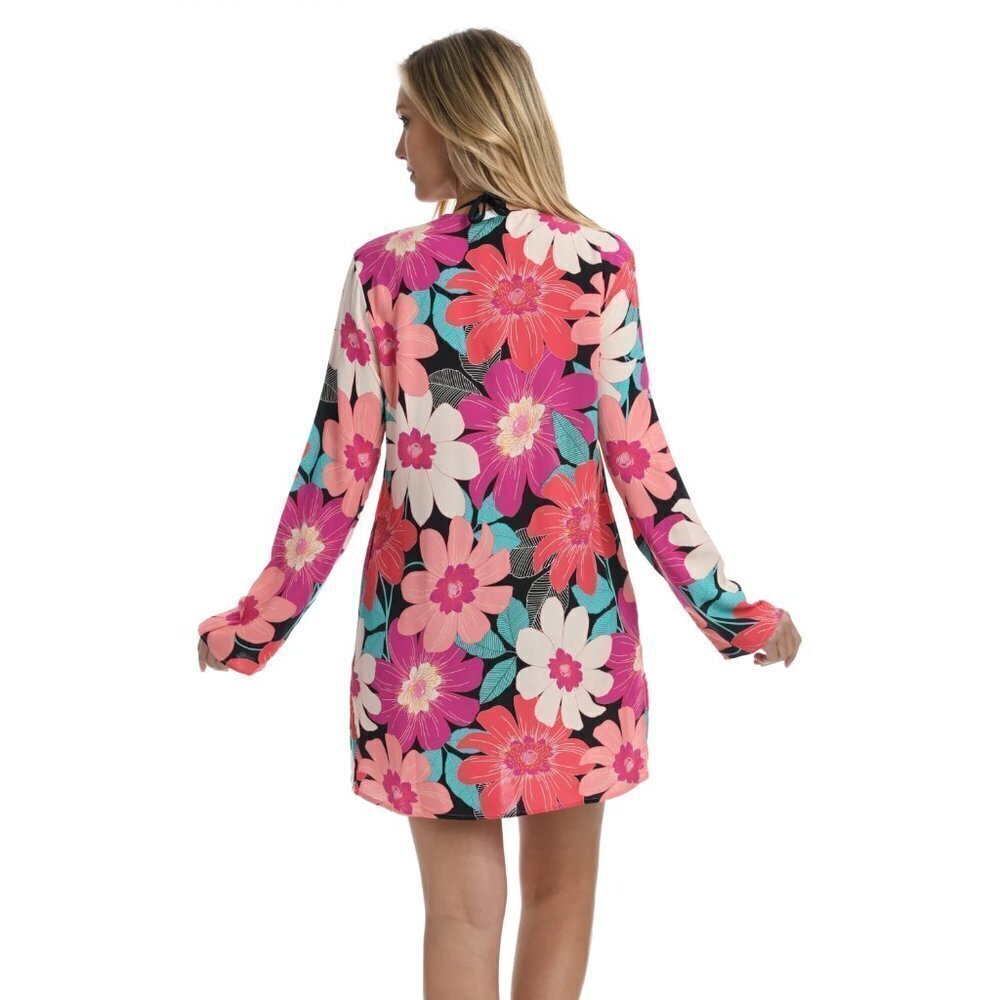 LA BLANCA In‎ Full Bloom V Neck Tunic - Picture 3 of 4